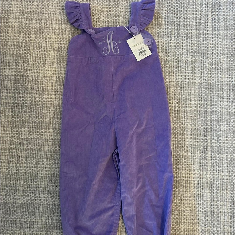 NWT. 3T Beaufort Bonnet Corduroy Overalls